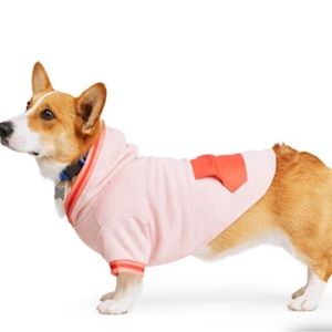 YOULY Pink Spacedye Hoodie for Dogs, Large